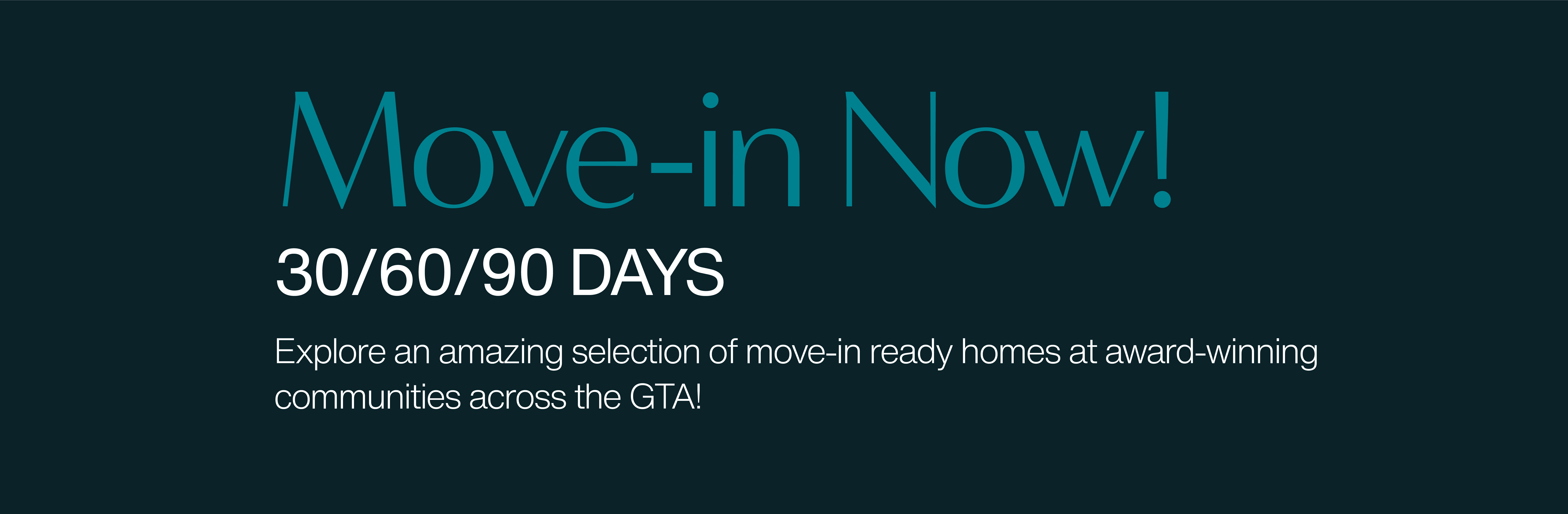 move in now